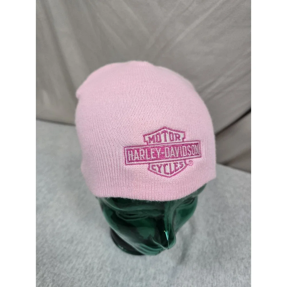 Harley Davidson Women‎ Knit Cap pink/orange One Size